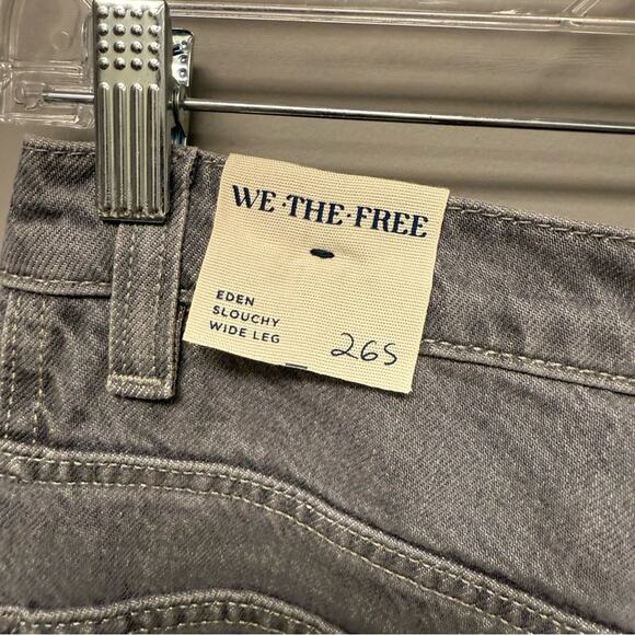 Free People Eden Slouchy Wide Leg Jeans - Picture 6 of 7